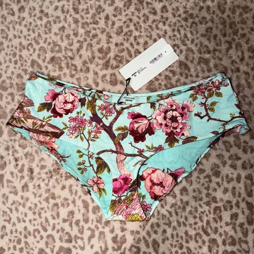Roberto Cavalli SKIMS Hipster Swim Bottom Large